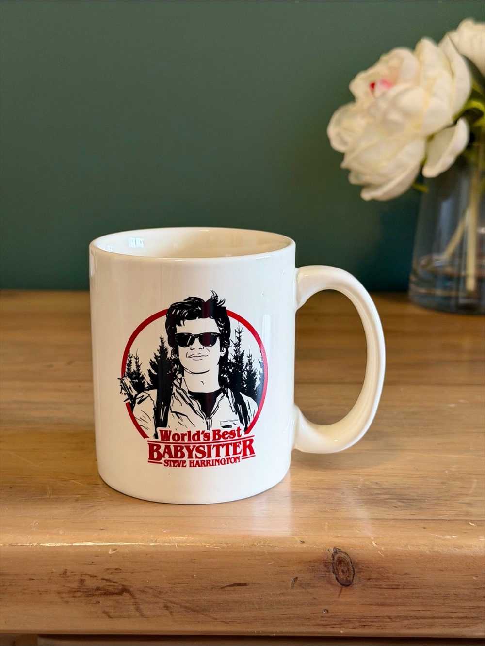 Stranger Things Steve Harrington World’s Best Babysitter Mug Loungefly